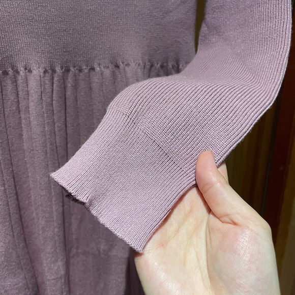 NWT lavender knitted dress - Picture 7 of 7
